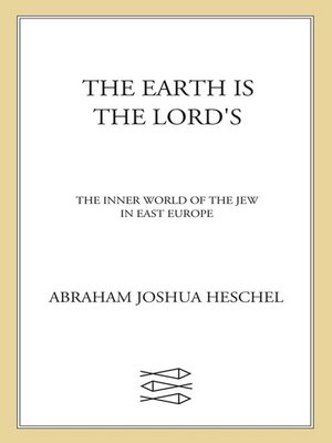 cover image of The Earth Is the Lord's